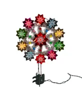 Kurt Adler 11" 11-Light Retro Reflector Tree Topper