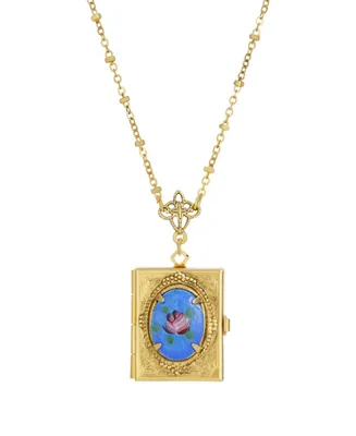 2028 Rectangular 4 Way Locket Necklace