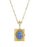 2028 Rectangular 4 Way Locket Necklace