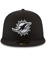 New Era Men's Miami Dolphins B-Dub 59FIFTY Fitted Cap