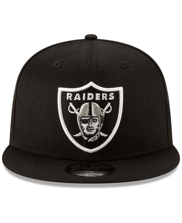 New Era Men's Las Vegas Raiders Basic 9FIFTY Adjustable Snapback Cap