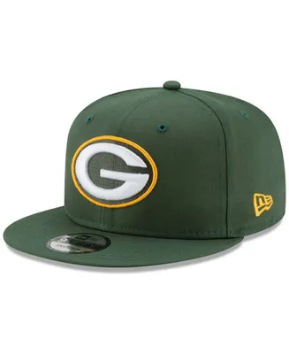 New Era Men's Green Bay Packers Basic 9FIFTY Adjustable Snapback Cap