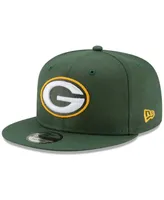 New Era Men's Green Bay Packers Basic 9FIFTY Adjustable Snapback Cap