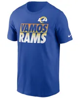 Nike Men's Los Angeles Rams Hometown Collection Vamos T-Shirt