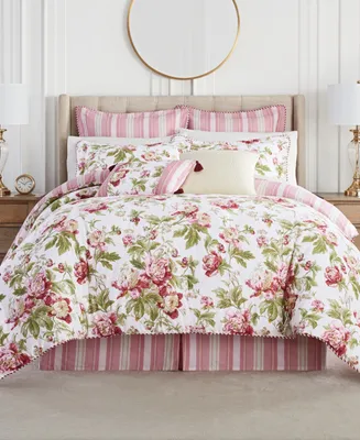 Waverly Forever Peony 4 Pc. Comforter Set, Queen