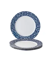 Laura Ashley Blueprint Collectables Sweet Allysum Plates in Gift Box, Set of 4