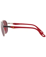 Ray-Ban RB3685M Scuderia Ferrari Collection 58 Unisex Polarized Sunglasses