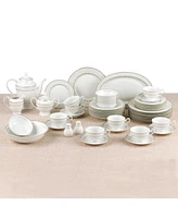 Dinnerware Fine China Service for 8 People-Lia, Set of 57