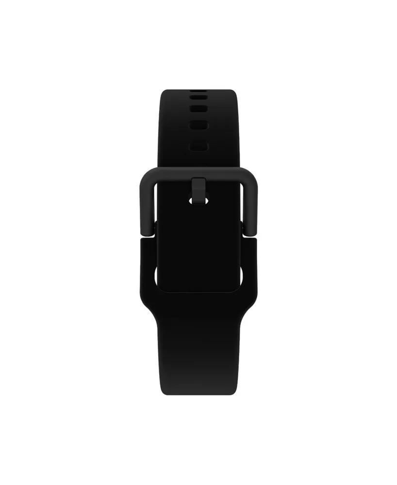 iTouch Air 3 and Sport 3 Extra Interchangeable Strap Narrow Black Silicone, 40mm