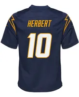 Nike Big Boys and Girls Justin Herbert Los Angeles Chargers Team Game Alternate Jersey