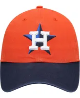 Men's Orange, Navy Houston Astros Alternate Clean Up Adjustable Hat