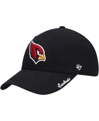 Women's Black Arizona Cardinals Miata Clean Up Primary Adjustable Hat