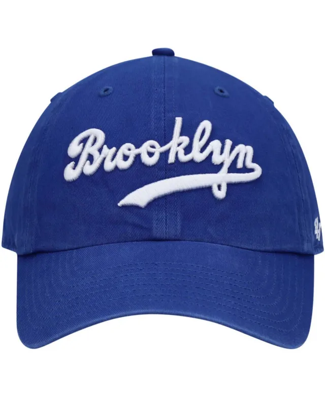 Men's Brooklyn Dodgers Mitchell & Ness Gray Cooperstown Collection Away  Snapback Hat