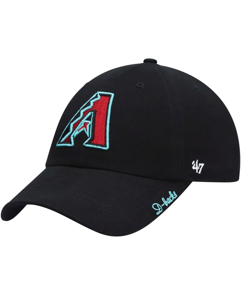 Women's Black Arizona Diamondbacks Team Miata Clean Up Adjustable Hat