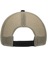 Men's Black, Natural Jacksonville Jaguars Trawler Trucker Clean Up Snapback Hat