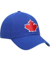 Men's Royal Toronto Blue Jays Leaf Clean Up Adjustable Hat