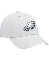 Men's Gray Philadelphia Eagles Clean Up Adjustable Hat