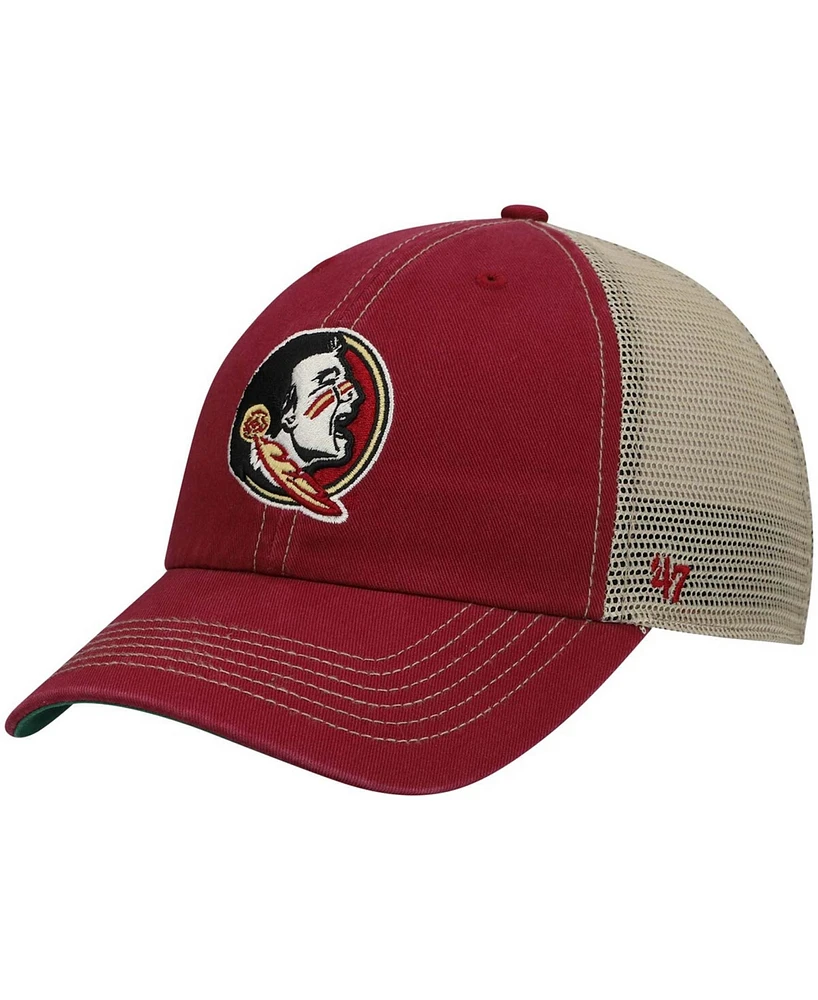 Men's Garnet Florida State Seminoles Trawler Trucker Snapback Hat