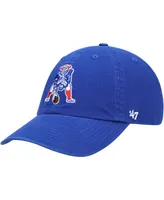 Men's Royal New England Patriots Clean Up Legacy Adjustable Hat