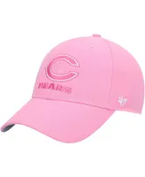 Big Girls Pink Chicago Bears Rose Mvp Adjustable Hat