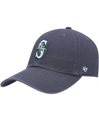 Men's Navy Seattle Mariners Heritage Clean Up Adjustable Hat