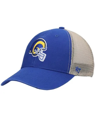 Men's Royal, Natural Los Angeles Rams Flagship Mvp Snapback Hat