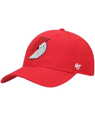 Men's Red Portland Trail Blazers Legend Mvp Adjustable Hat