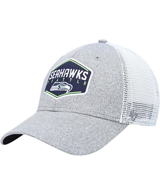 Men's Gray, White Seattle Seahawks Hitch Contender Flex Hat