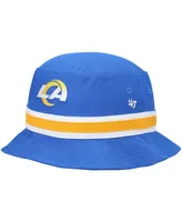 Men's Powder Blue Los Angeles Rams Striped Bucket Hat