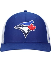 Men's Royal, White Toronto Blue Jays Primary Logo Trucker Snapback Hat