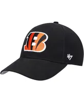 Boys Black Cincinnati Bengals Basic Mvp Adjustable Hat