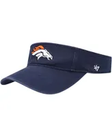 Men's Navy Denver Broncos Clean Up Visor