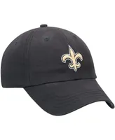 Women's Black New Orleans Saints Miata Clean Up Adjustable Hat