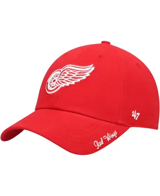 Women's Red Detroit Red Wings Team Miata Clean Up Adjustable Hat
