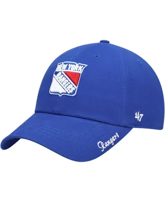 Women's Blue New York Rangers Team Miata Clean Up Adjustable Hat