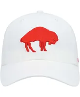 Men's White Buffalo Bills Clean Up Legacy Adjustable Hat