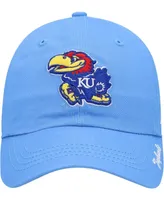 Women's Light Blue Kansas Jayhawks Miata Clean Up Adjustable Hat