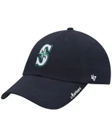 Women's Navy Seattle Mariners Team Miata Clean Up Adjustable Hat