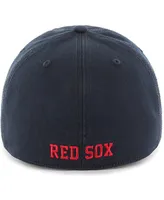 Men's Navy Boston Red Sox Cooperstown Collection Franchise Logo Fitted Hat