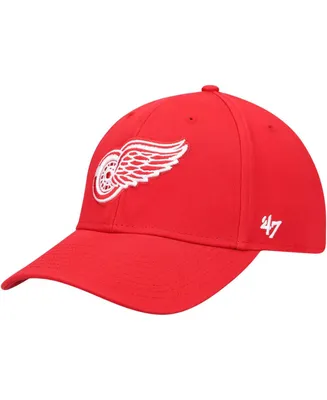 Men's Red Detroit Red Wings Legend Mvp Adjustable Hat