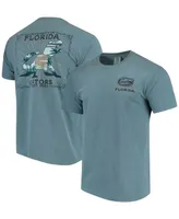 Men's Blue Florida Gators State Scenery Comfort Colors T-shirt