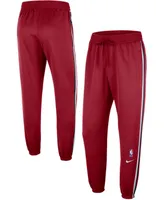 Men's Red Miami Heat 75th Anniversary Showtime On Court Performance Pants