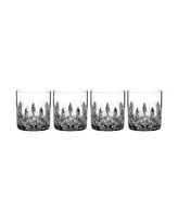 Waterford Connoisseur Lismore Straight Sided Tumbler 6oz, Set of 4