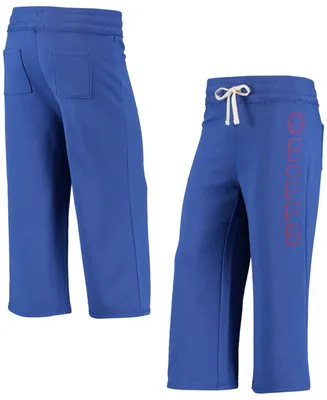 Women's Royal Buffalo Bills Cropped Pants