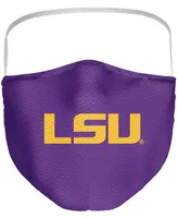 Multi Adult Lsu Tigers All Over Logo Face Covering 3-Pack