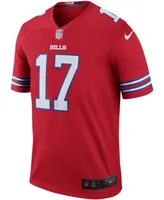 Men's Josh Allen Buffalo Bills Color Rush Legend Jersey