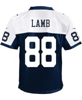 Big Boys and Girls CeeDee Lamb Navy Dallas Cowboys Alternate Team Game Jersey