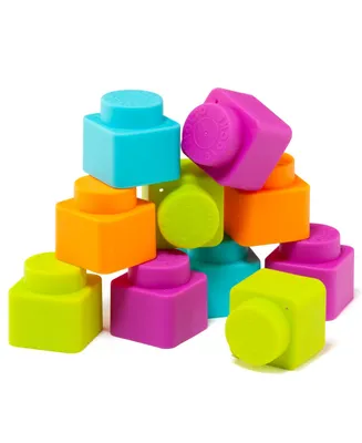 Molto Play Sense Sensorial Soft Building Blocks Set, 48 Piece