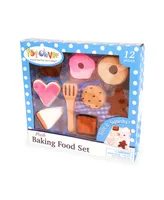 PopOhVer Pretend Play Plush Baking Donuts Pastries Food Playset