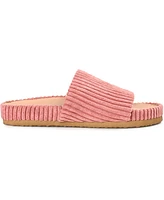 Journee Collection Women's Aveline Corduroy Slide Slippers